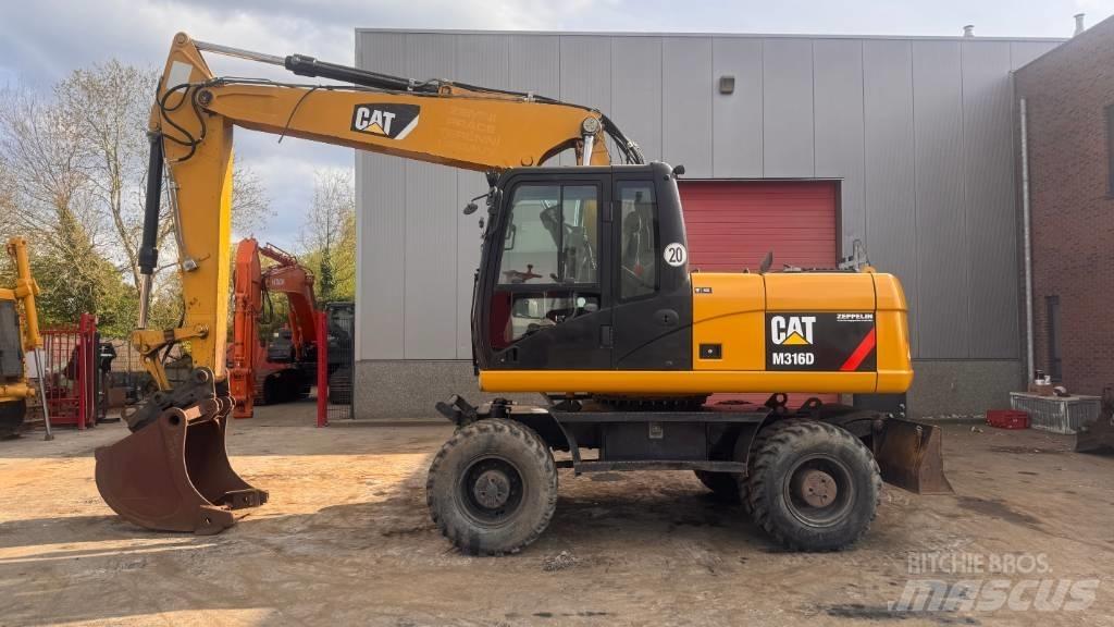CAT M 316 D Excavadoras de ruedas
