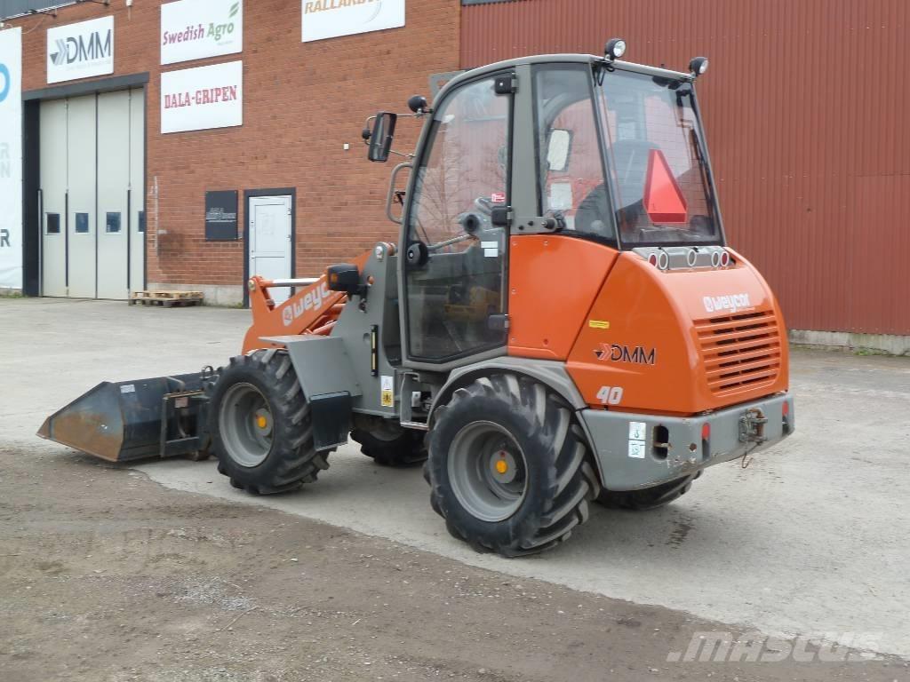 Atlas AR 40 Cargadoras sobre ruedas