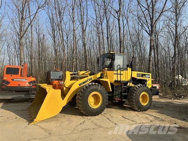 Komatsu WA380 Cargadoras sobre ruedas