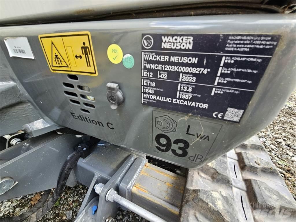 Wacker ET 18 Mini excavadoras < 7t