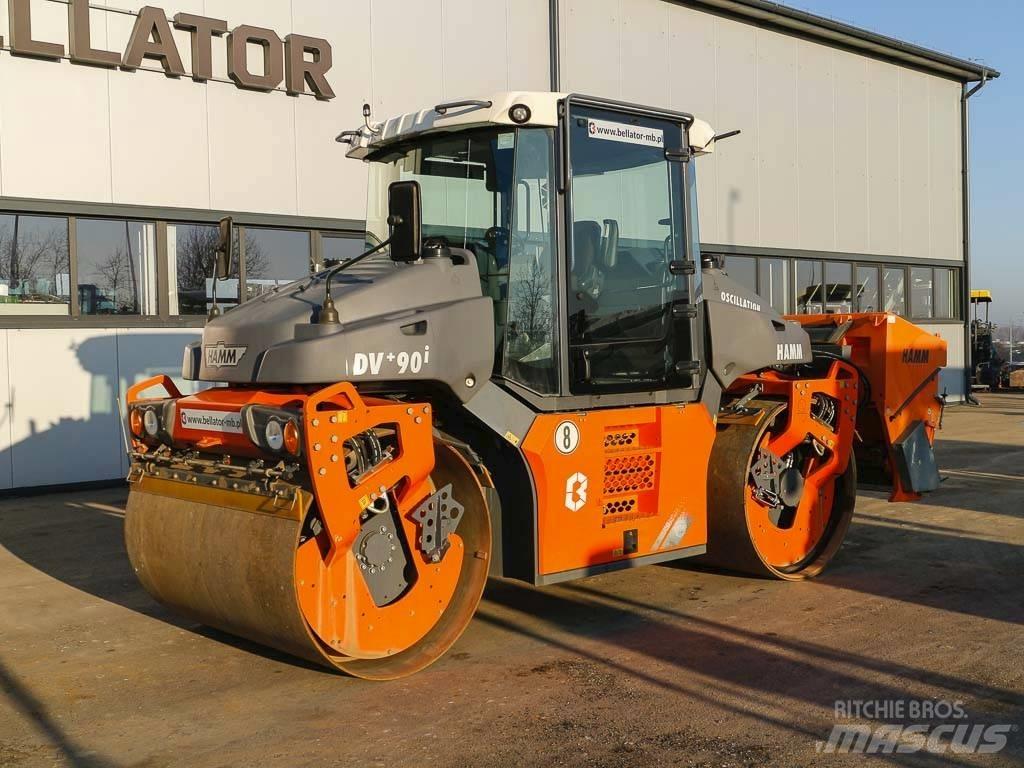 Hamm DV+ 90i VO-S Rodillos de doble tambor