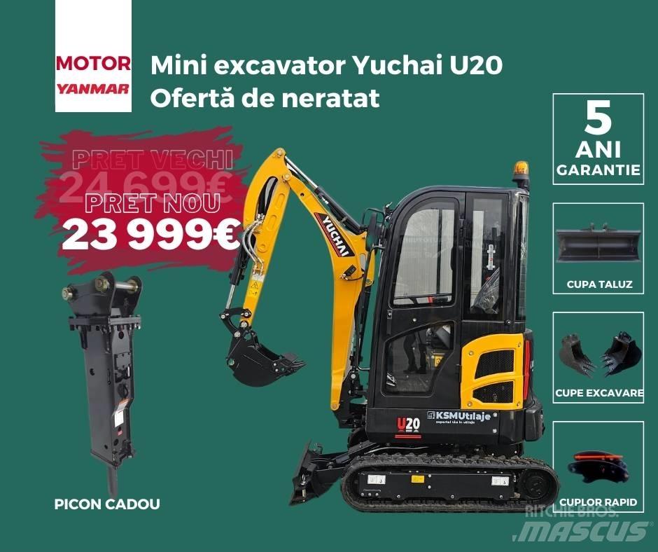 Yuchai U20 Mini excavadoras < 7t