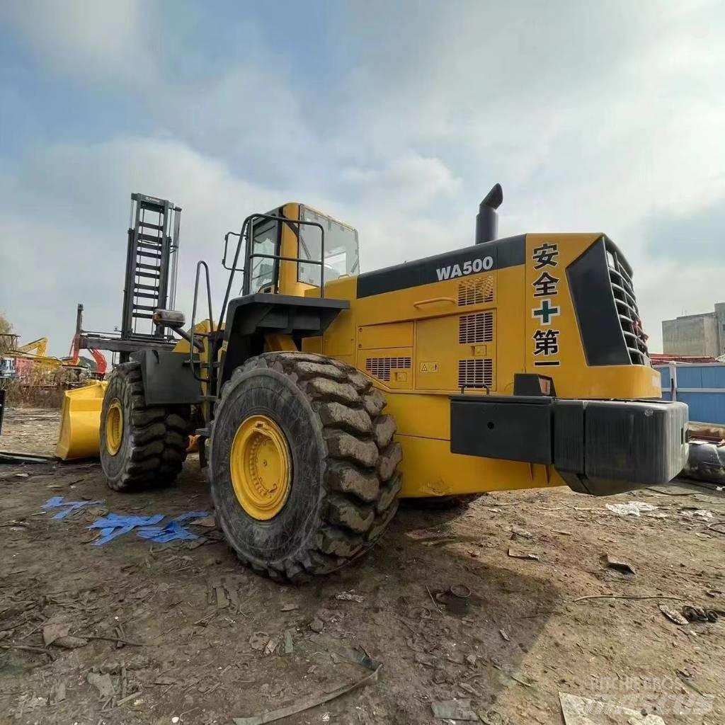 Komatsu WA 500 Cargadoras sobre ruedas