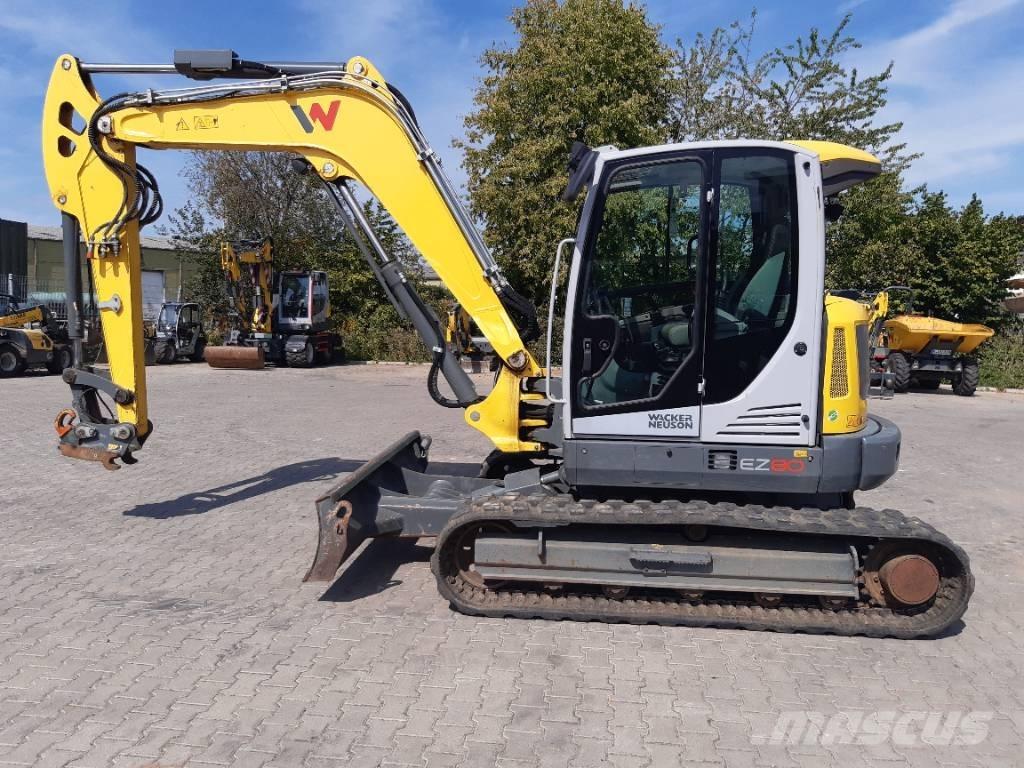Wacker Neuson EZ80 Excavadoras de cadenas