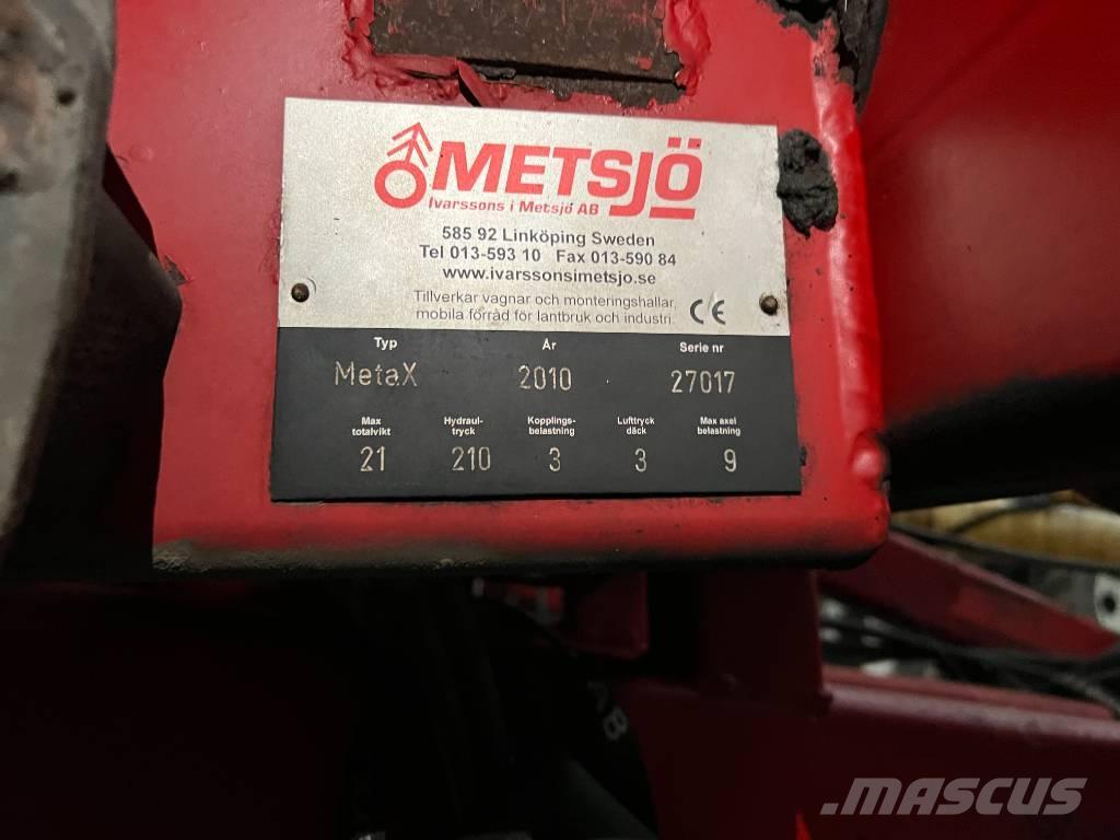 Metsjö MetaX Remolques volquete
