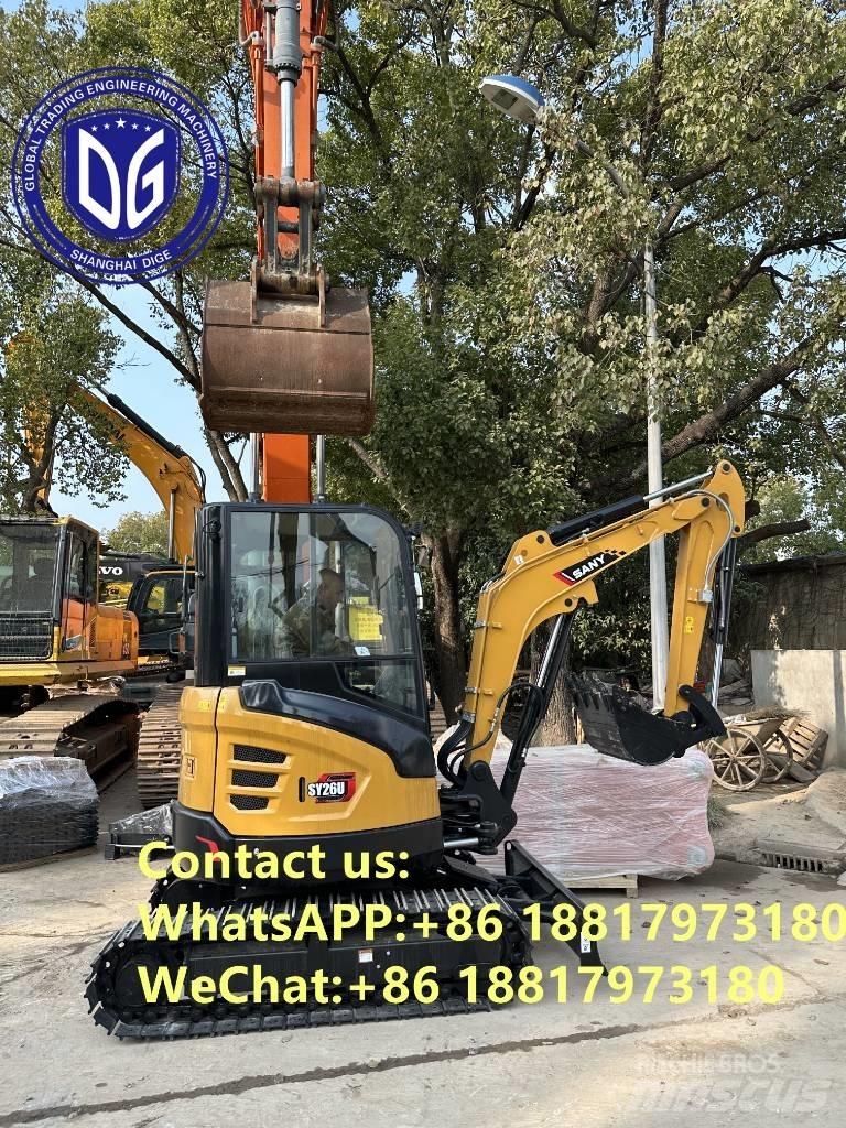 Sany 26U Mini excavadoras < 7t