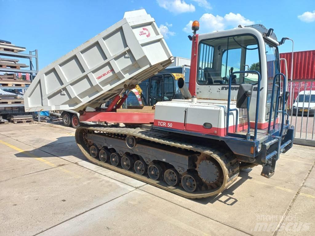 Takeuchi TCR 50 Dúmpers sobre orugas