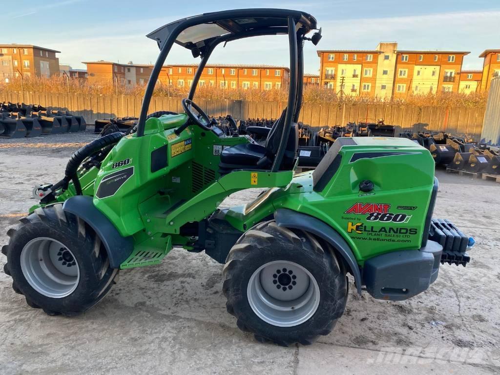 Avant 860 i Cargadoras sobre ruedas