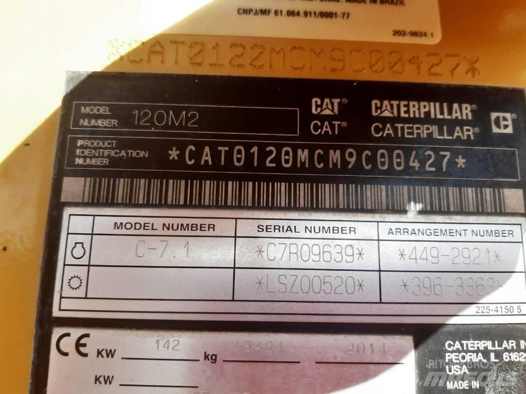 CAT 120 M 2 Motoniveladoras