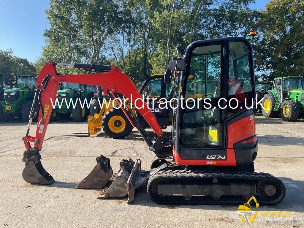 Kubota U 27-4 Mini excavadoras < 7t