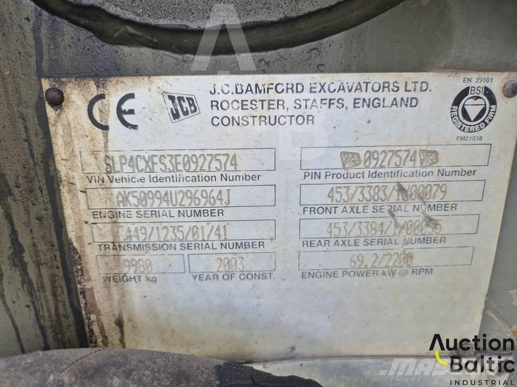 JCB 4 CX Retrocargadoras