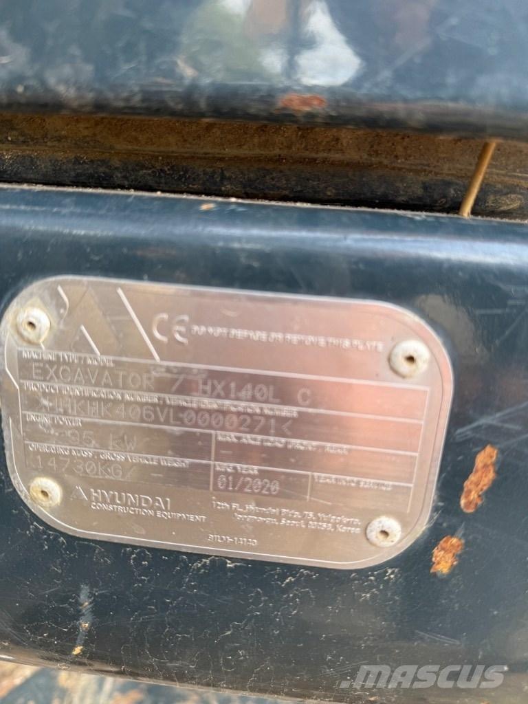 Hyundai HX 140 LC Excavadoras de cadenas