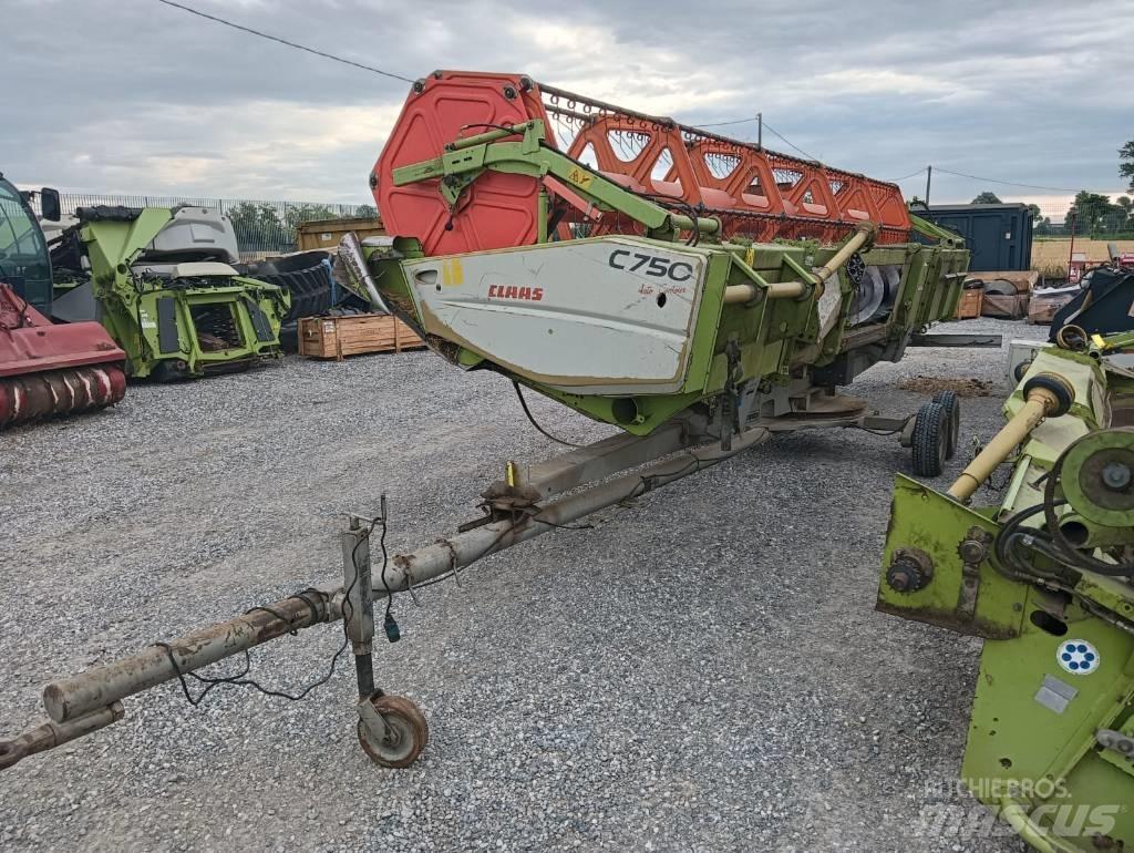 CLAAS C 750 Cabezales de cosechadoras combinadas