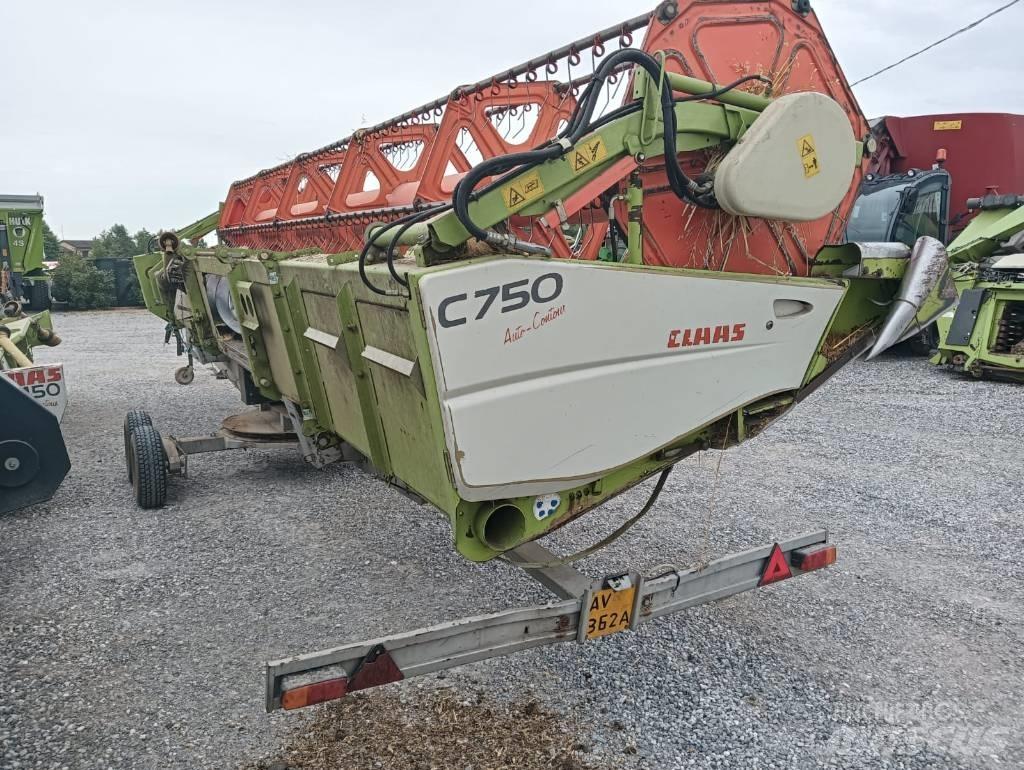 CLAAS C 750 Cabezales de cosechadoras combinadas