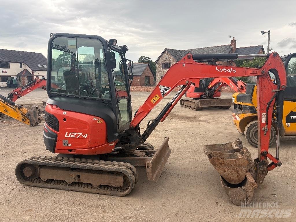 Kubota U 27-4 Mini excavadoras < 7t