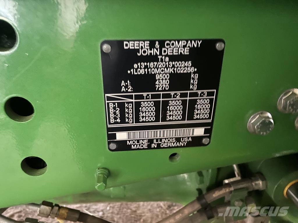 John Deere 6110M Tractores