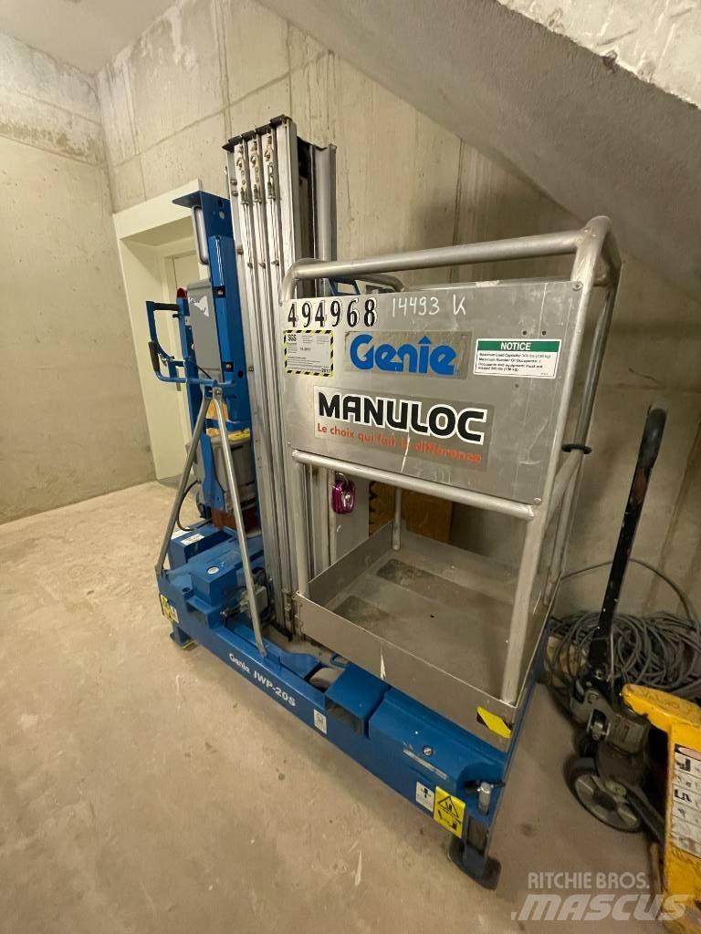 Genie IWP 20 S Ascensores de personal y montacargas de acceso