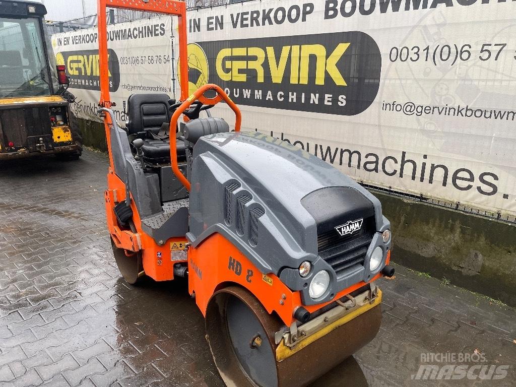 Hamm HD 8 VV Rodillos de doble tambor