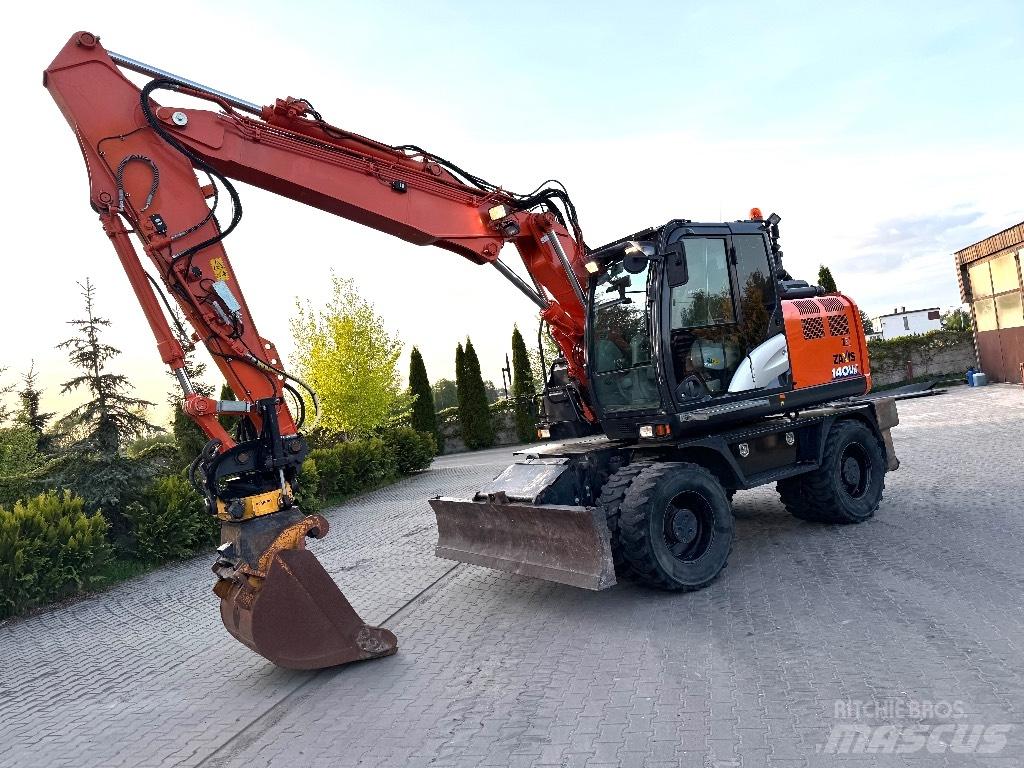 Hitachi ZX 140 W-6 Excavadoras de ruedas