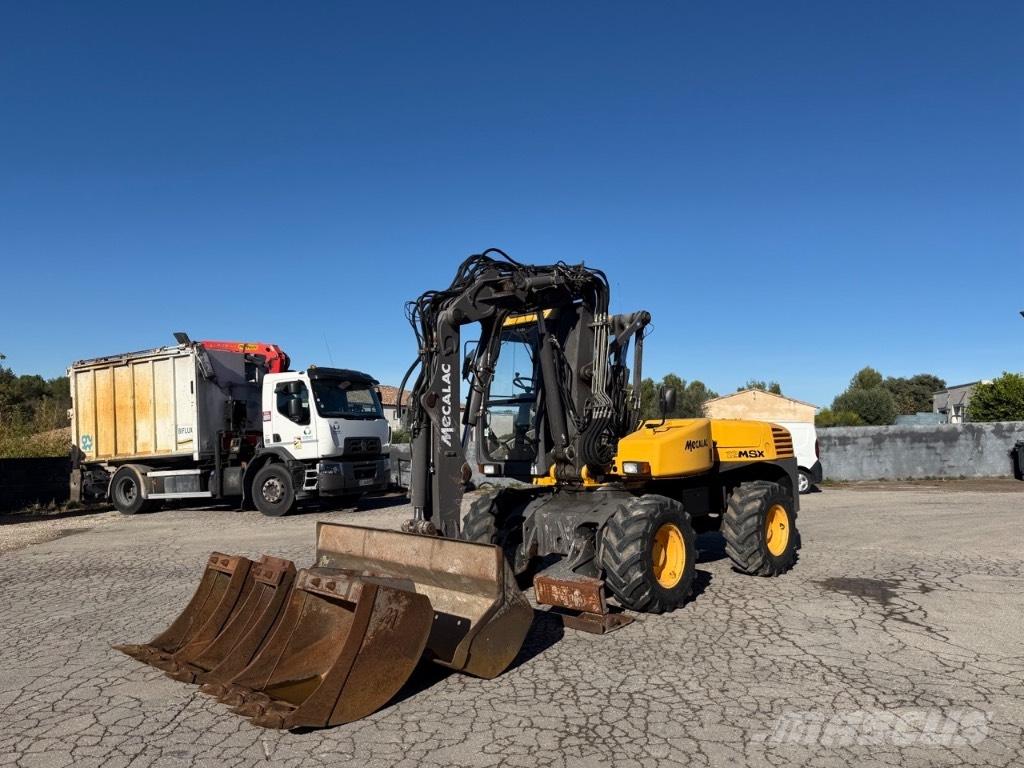 Mecalac 12 MSX Excavadoras de ruedas