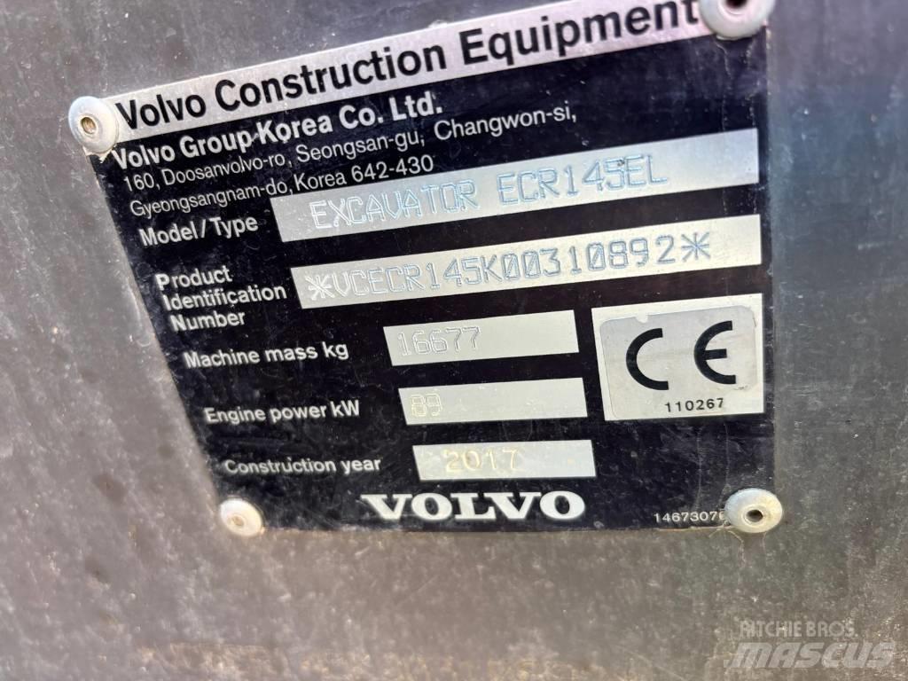 Volvo ECR145EL Excavadoras de cadenas