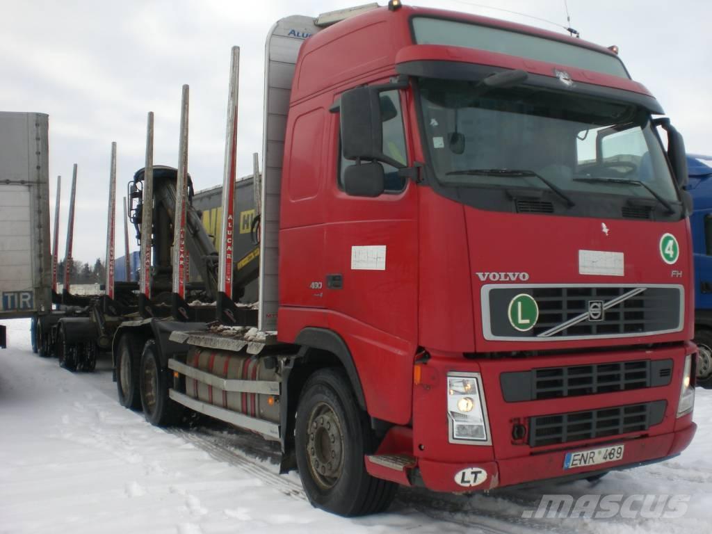 Volvo FH12 Transporte de madera
