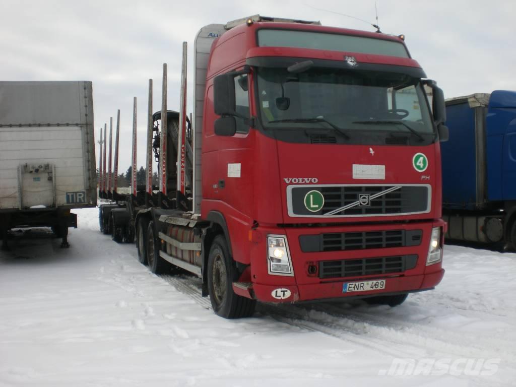 Volvo FH12 Transporte de madera