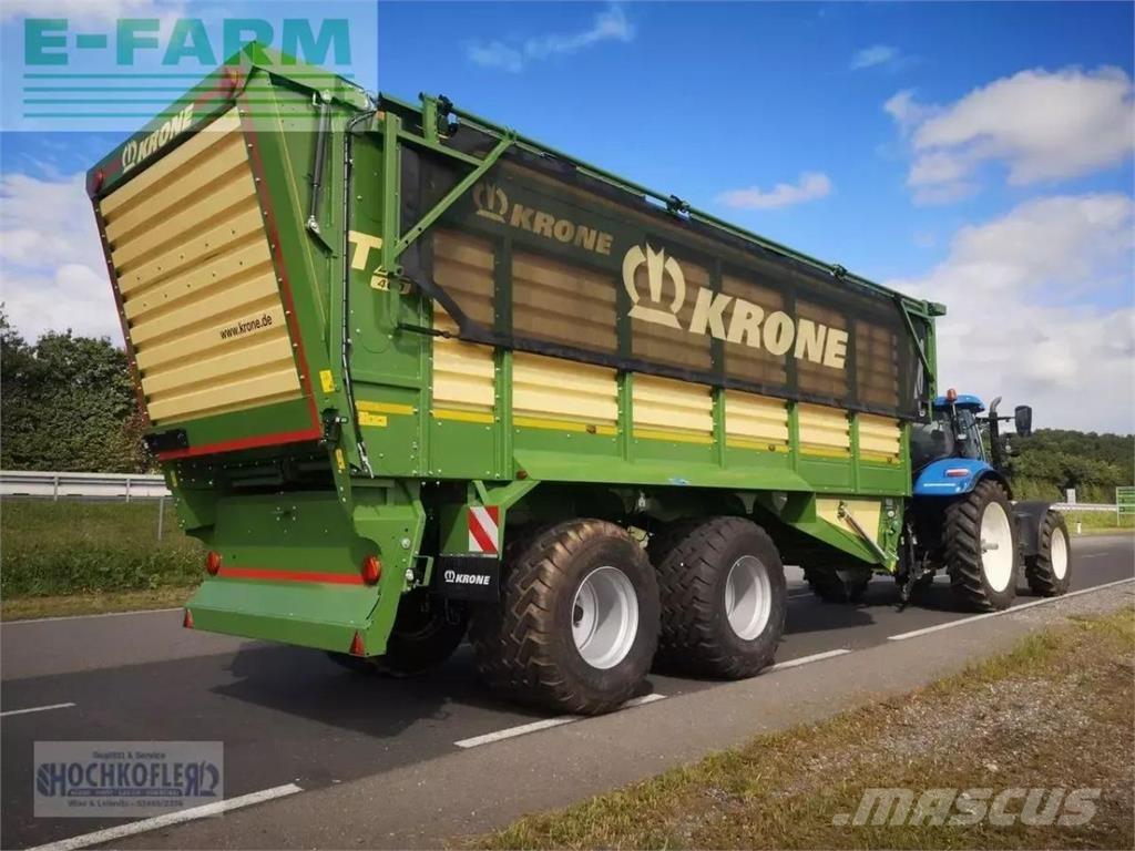 Krone tx 460 Remolque para grano