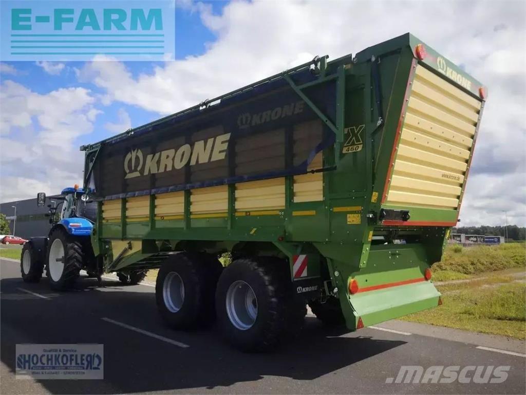 Krone tx 460 Remolque para grano