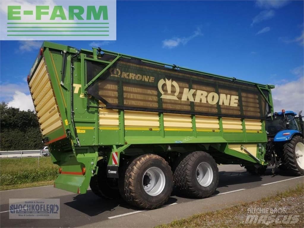 Krone tx 460 Remolque para grano