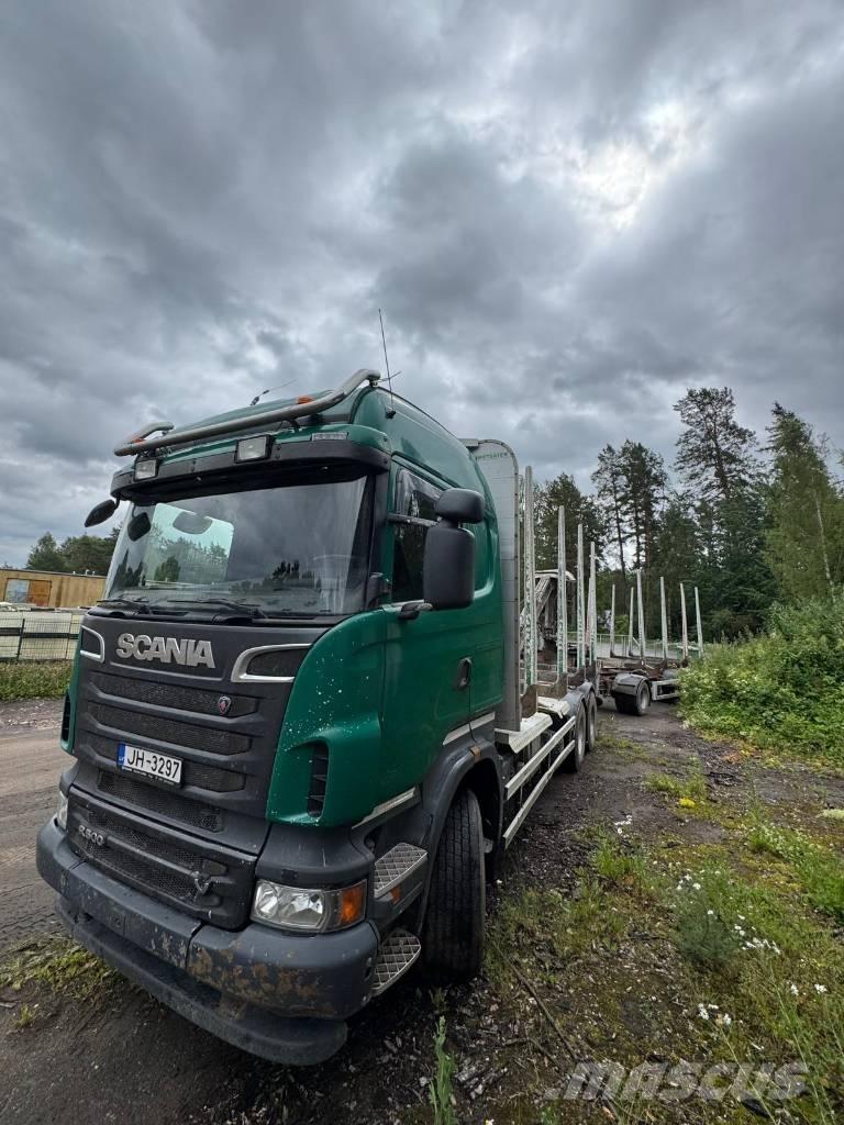 Scania R 500 Transporte de madera