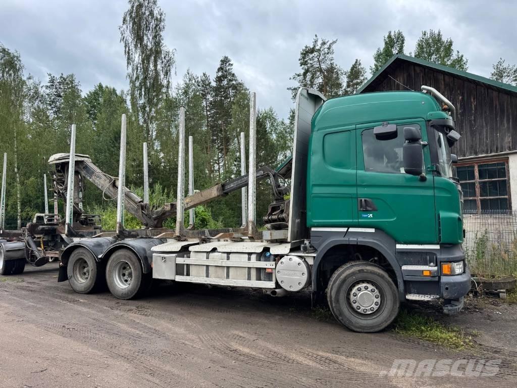 Scania R 500 Transporte de madera