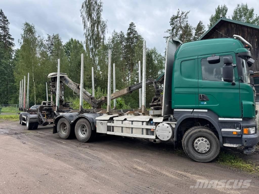 Scania R 500 Transporte de madera