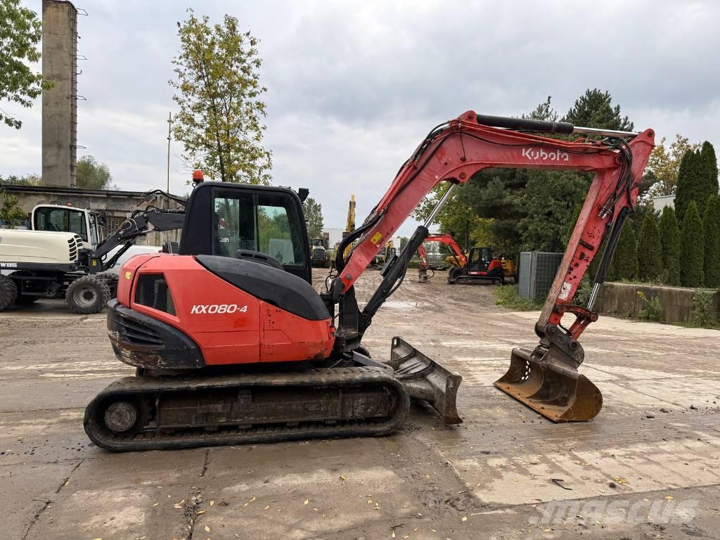 Kubota KX 080-4 Excavadoras 7t - 12t