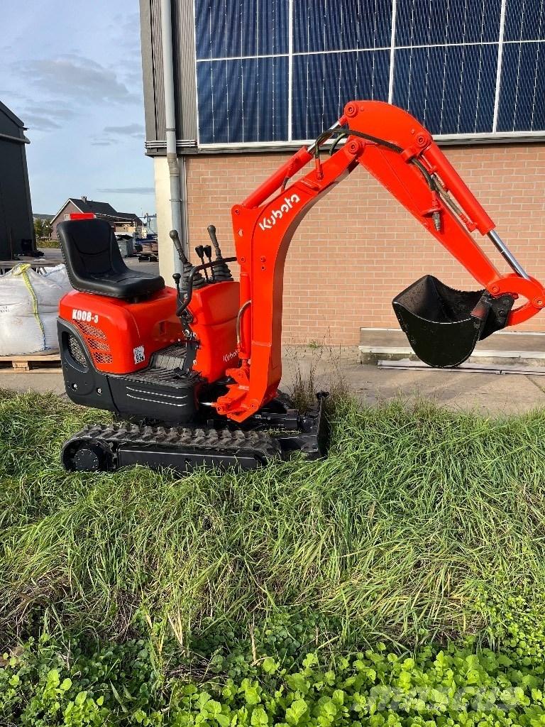 Kubota K 008-3 Mini excavadoras < 7t