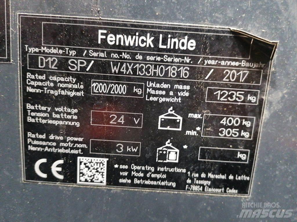 Linde D12 SP Apiladores eléctricos