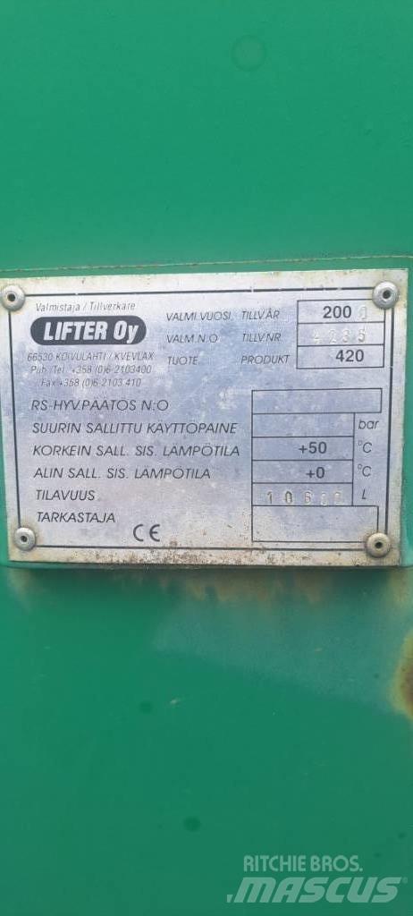 Vepi 10 m3 Cisternas o cubas esparcidoras de purín