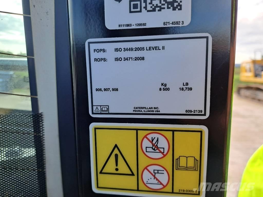 CAT 906 (Bucket + Forks) Cargadoras sobre ruedas