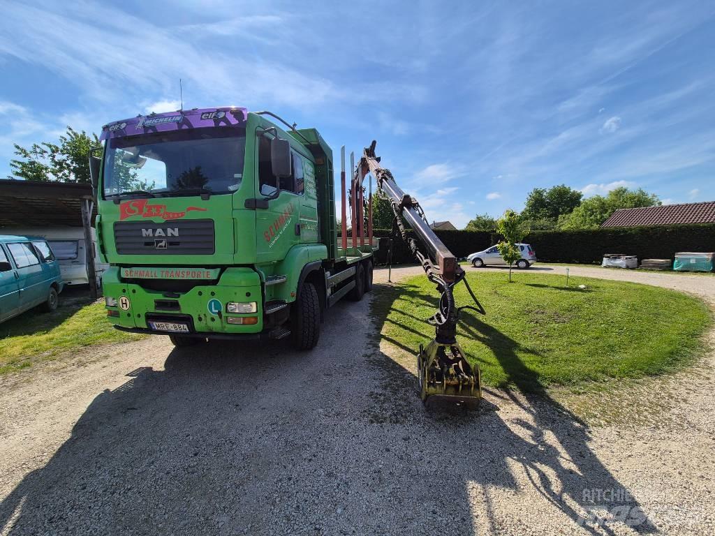 MAN 33.483 FDAC Transporte de madera