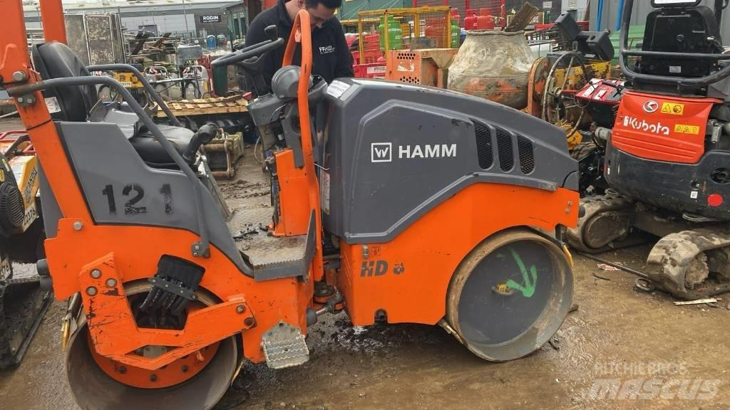 Hamm HD 8 VV Rodillos de doble tambor