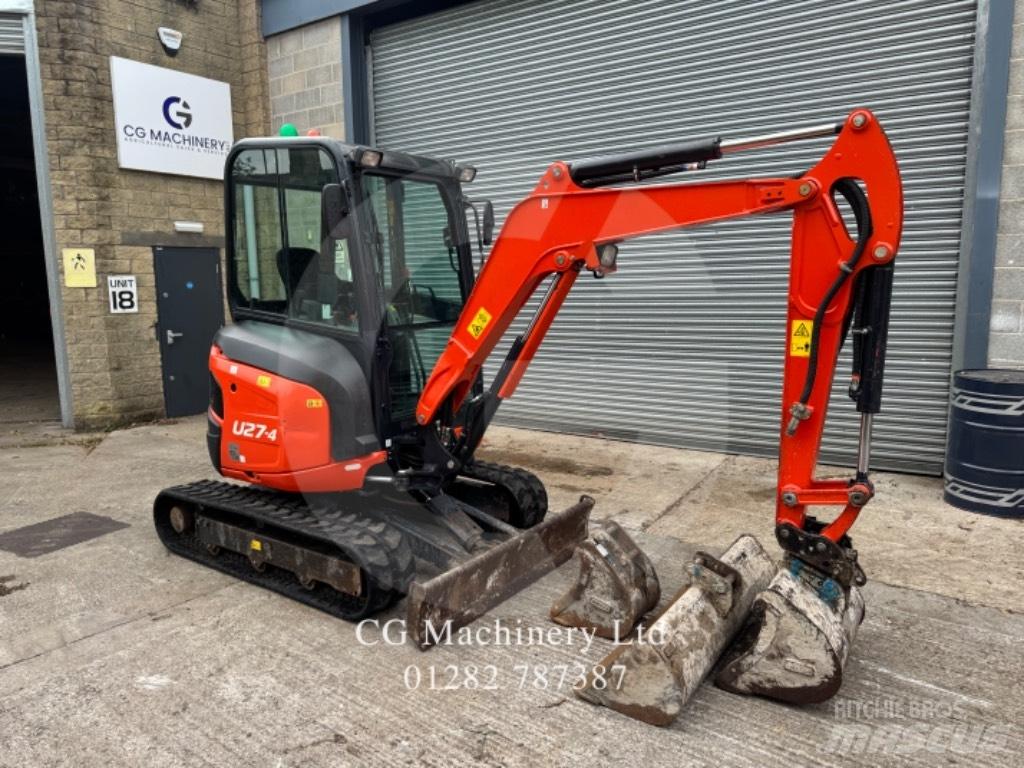 Kubota U 27-4 Mini excavadoras < 7t