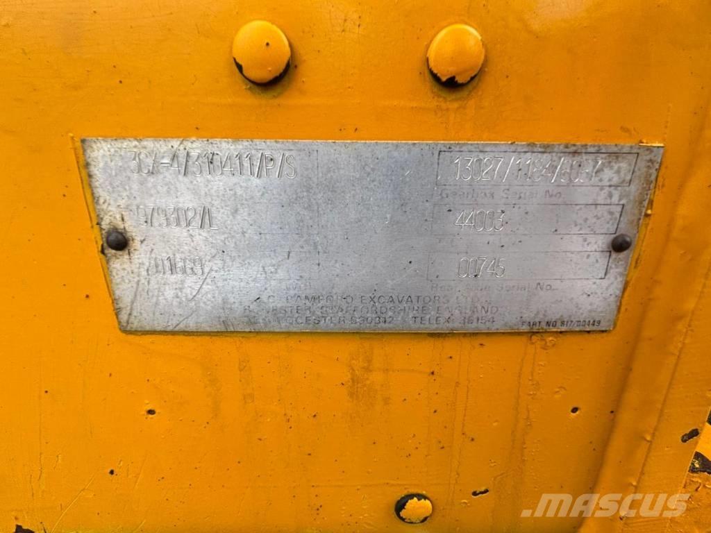 JCB 3 CX Retrocargadoras
