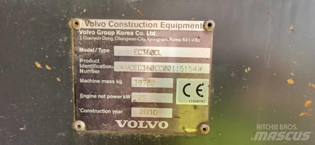 Volvo EC 360 C L Excavadoras de cadenas