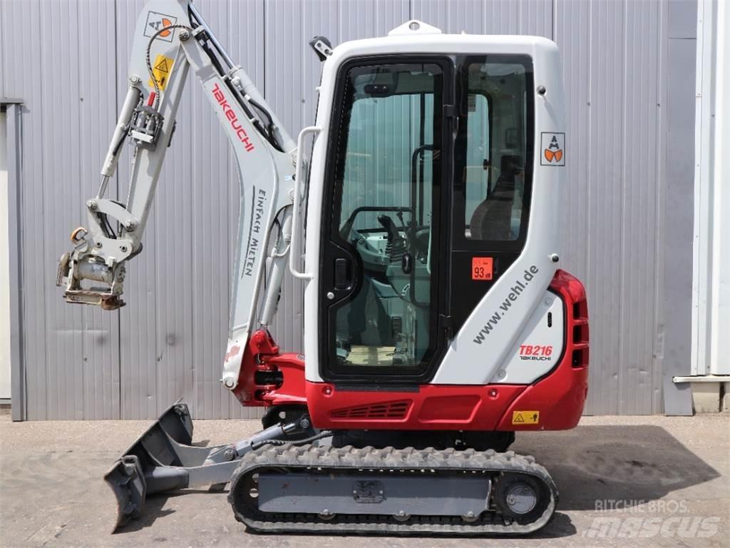 Takeuchi TB216AV4 Mini excavadoras < 7t