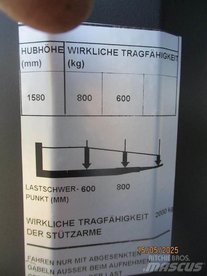 BT SWE 080L Apiladores eléctricos
