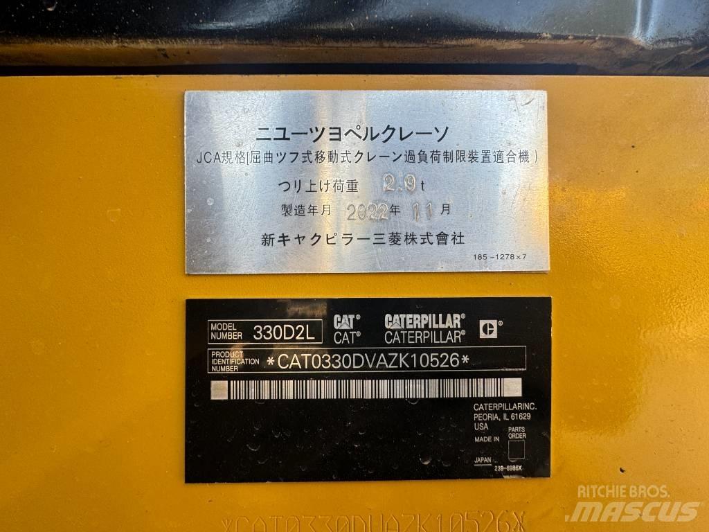 CAT 330D2L Excavadoras de cadenas