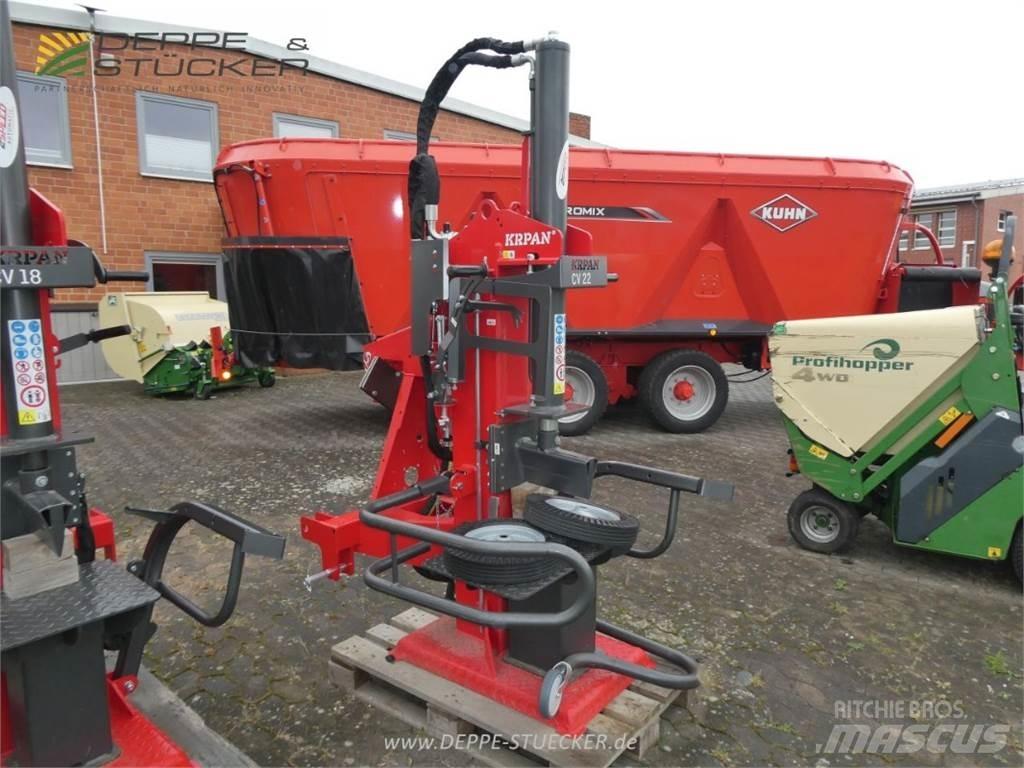 Krpan CV 22 E PRO Procesadoras y cortadoras de leña