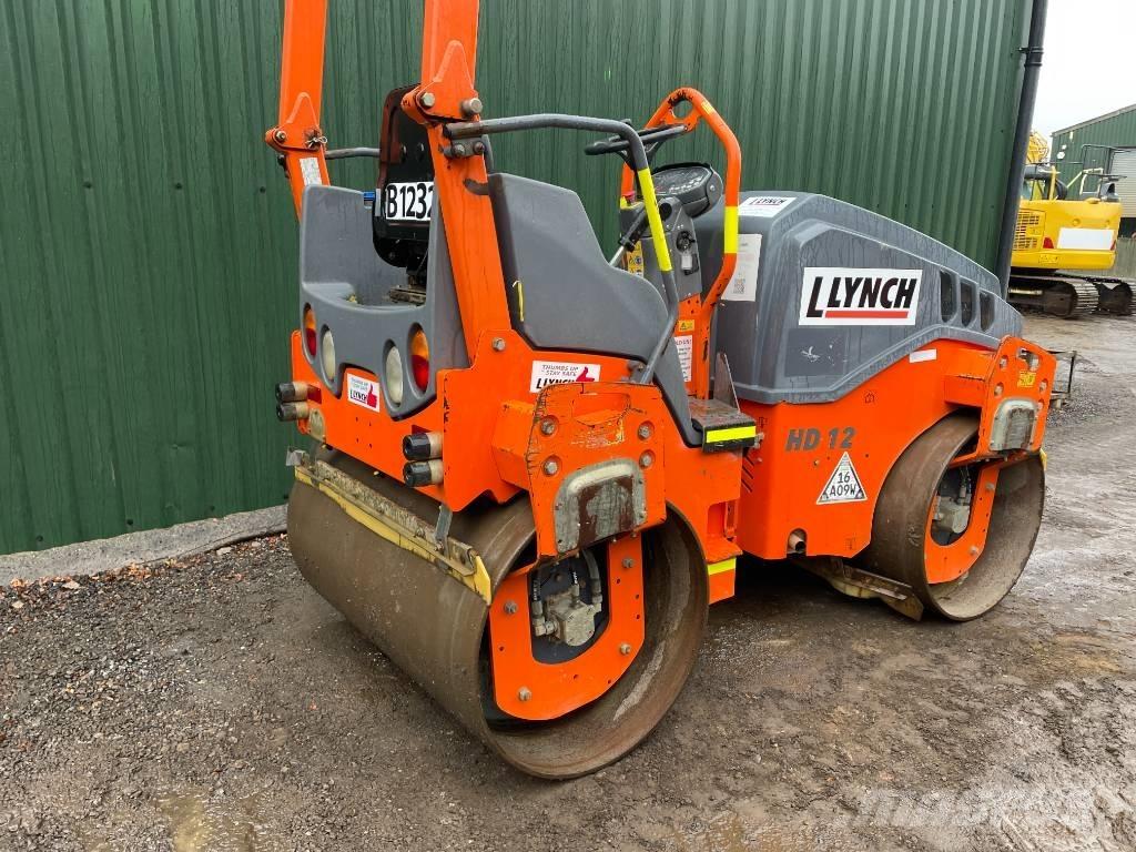 Hamm HD 12 VV Rodillos de doble tambor