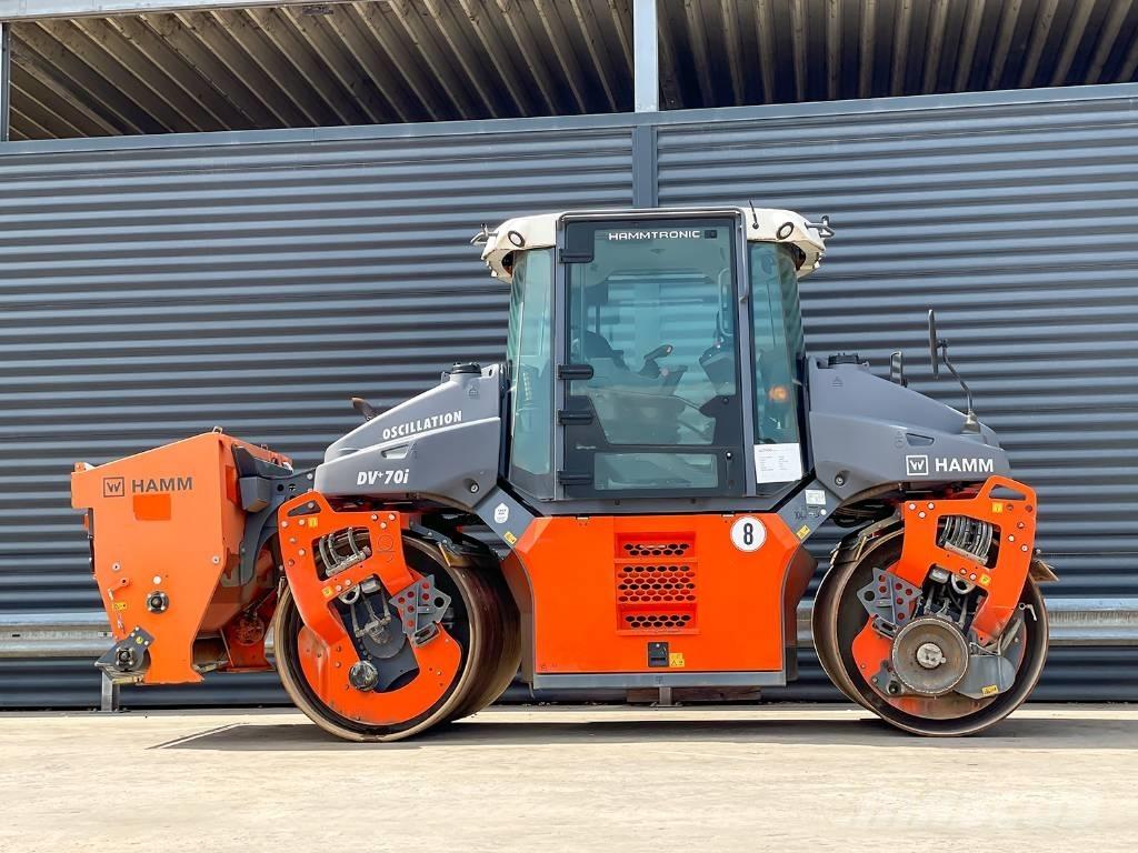 Hamm DV+ 70I VO-S Rodillos de doble tambor
