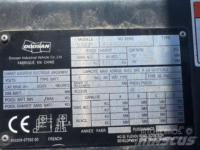 Doosan D30 Plus Carretillas diesel